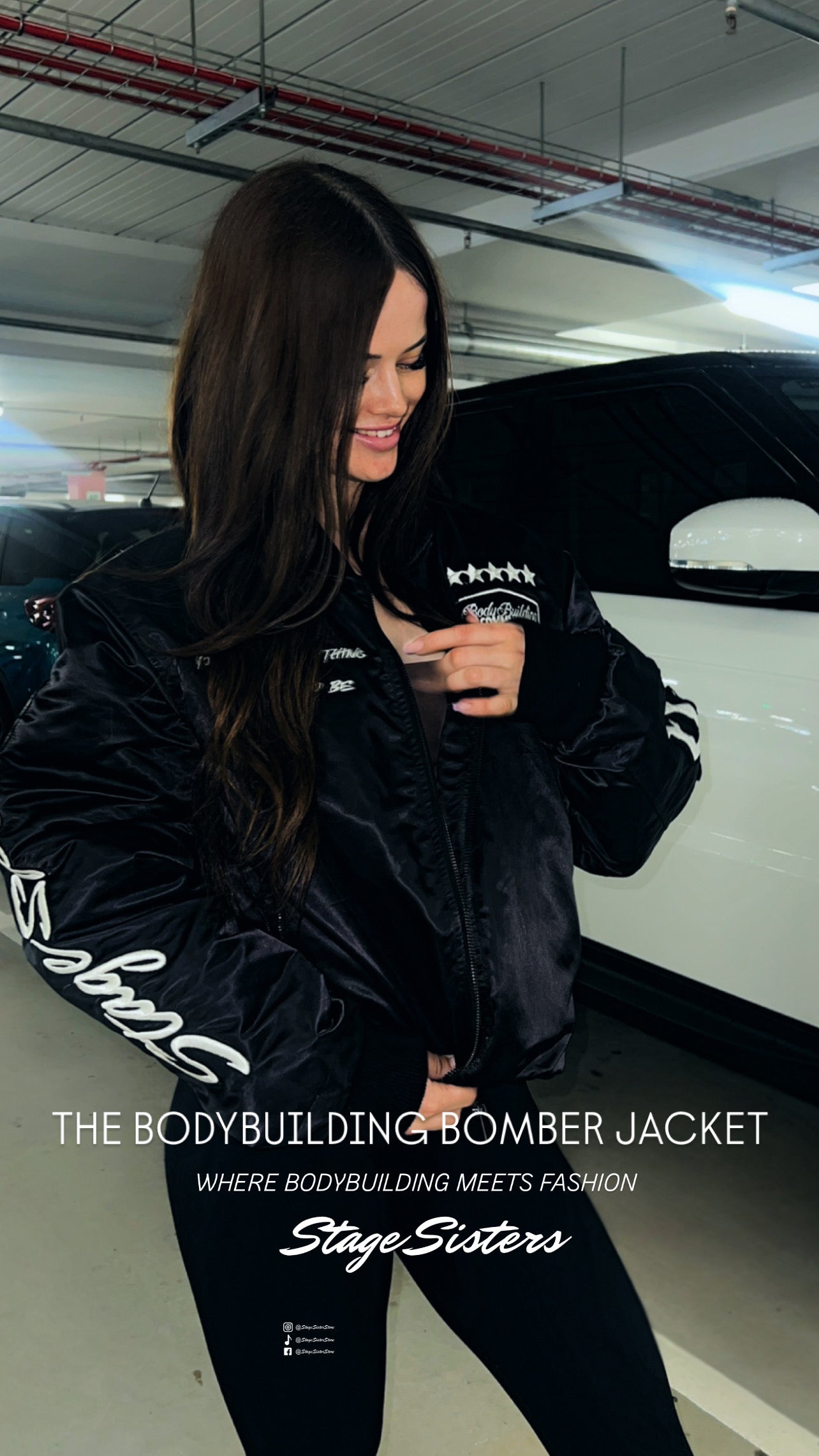 The BodyBuilder Bomber Jacket