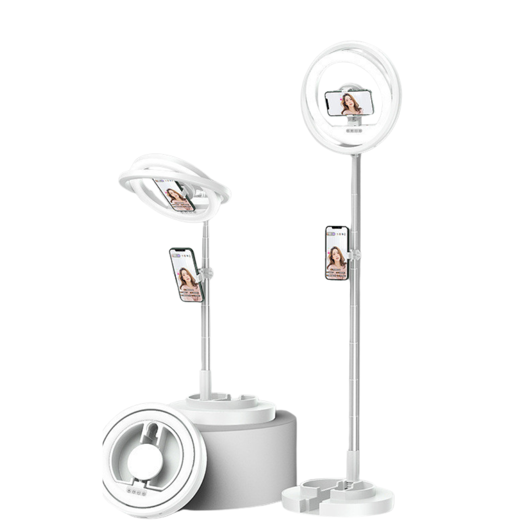 Dual Tripod Check In and Content Standing Light