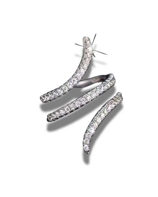 Adjustable Spiral Ring
