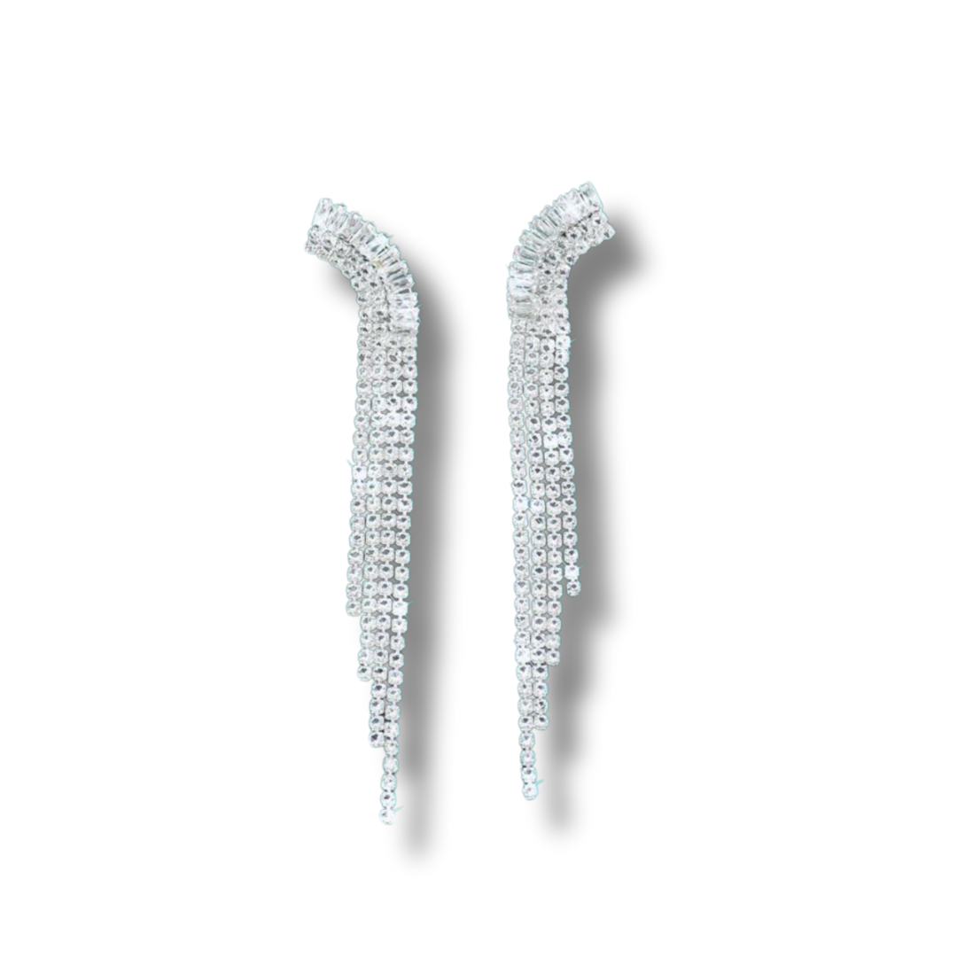 the "TÉA"  Small Silver Earring
