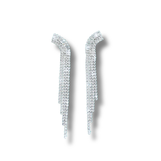 the "TÉA"  Small Silver Earring