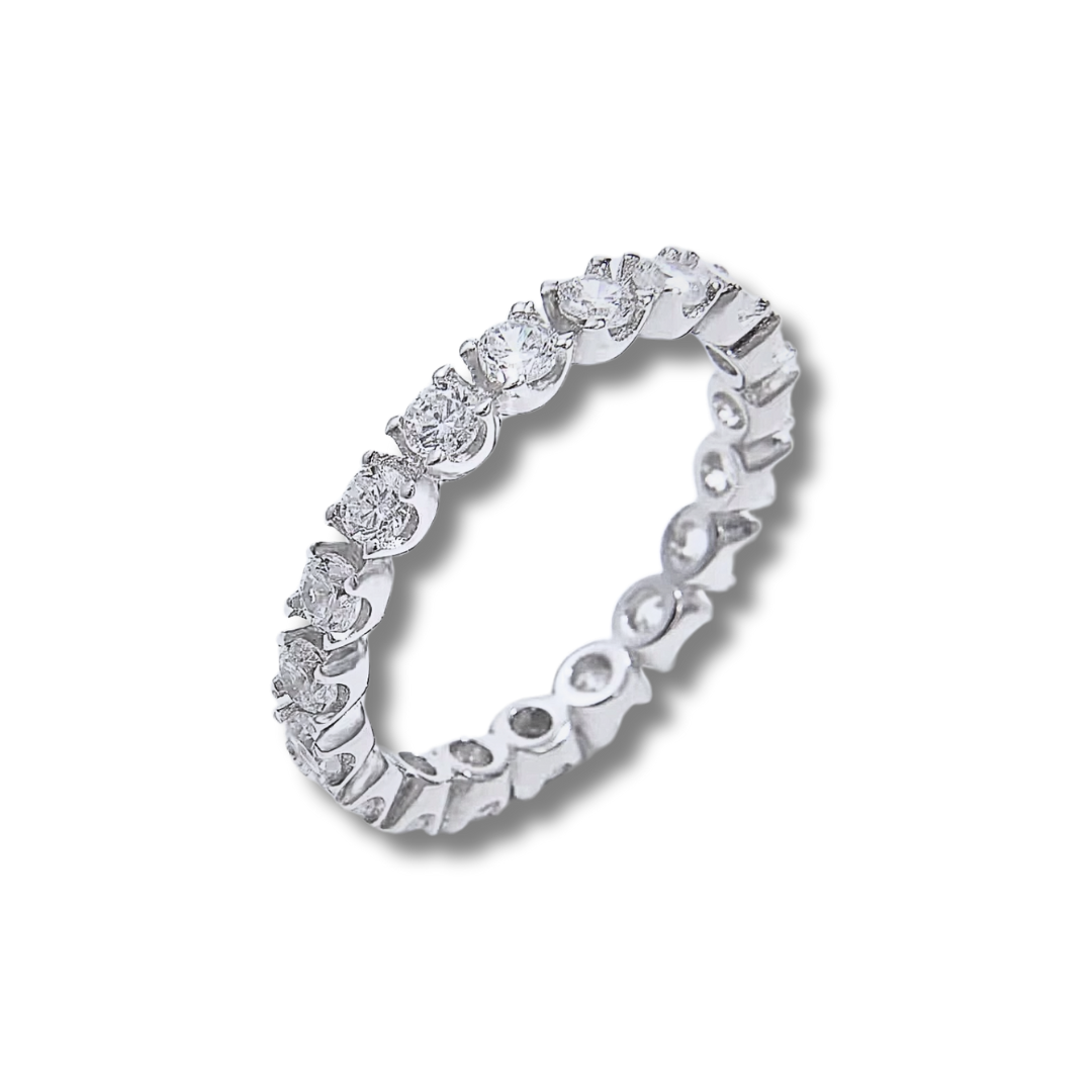 03. Sterling Silver Full Circle Ring