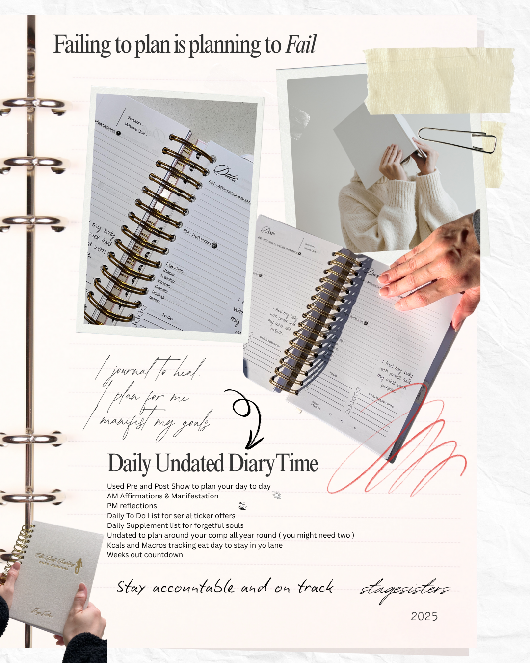 2026 Bodybuilding Prep Journal (undated)