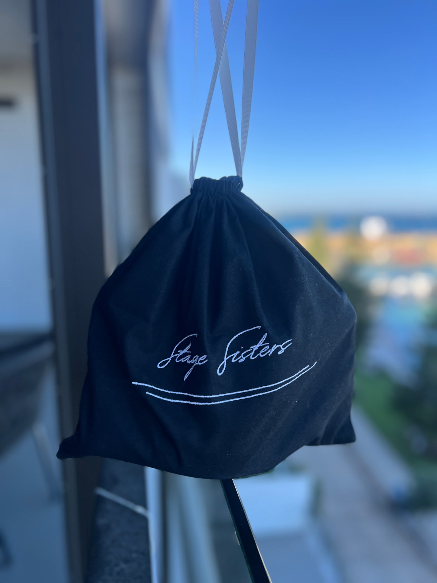 Velvet Waterproof Accessory Bag | White