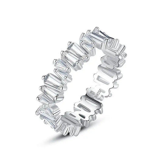 05.  - Sterling Silver Trapezoid Ring