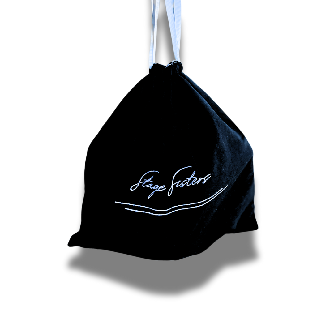 Velvet Waterproof Accessory Bag | White