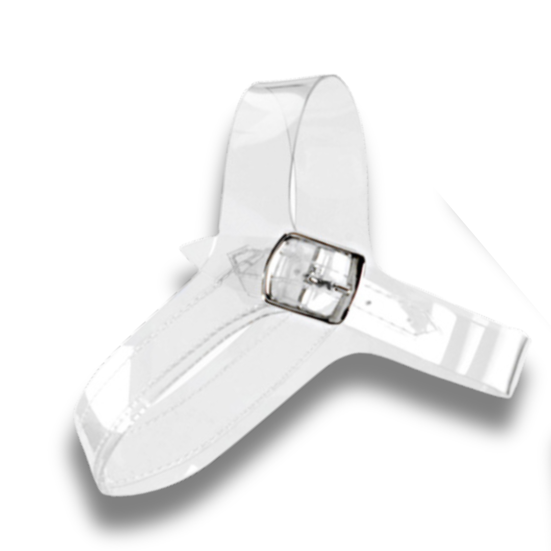 Clear Detachable Ankle Straps